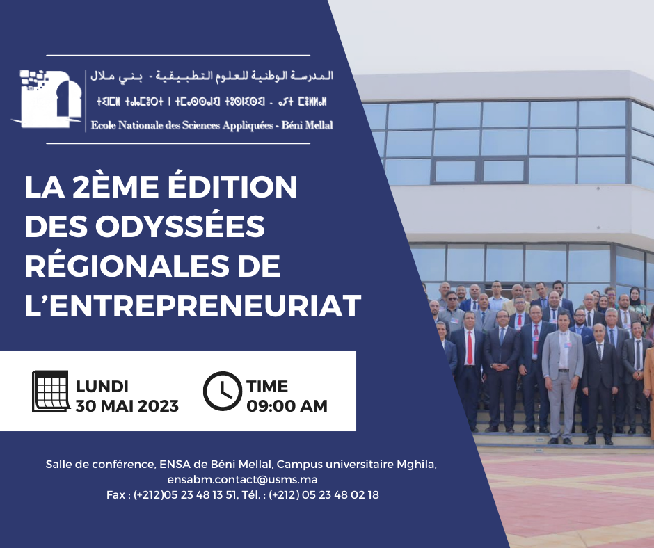 Read more about the article Le Président de l’USMS participe à la cérémonie de lancement de la 2ème édition des Odyssées Régionales de l’Entrepreneuriat